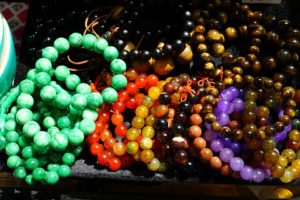 bunte Perlenkette